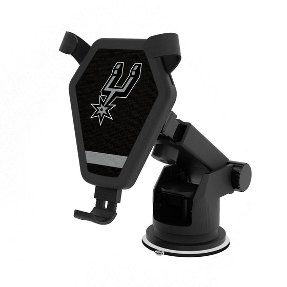 San Antonio Spurs Stripe Wireless Car Charger-0