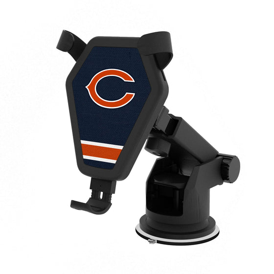 Chicago Bears Stripe Wireless Car Charger - 757 Sports Collectibles