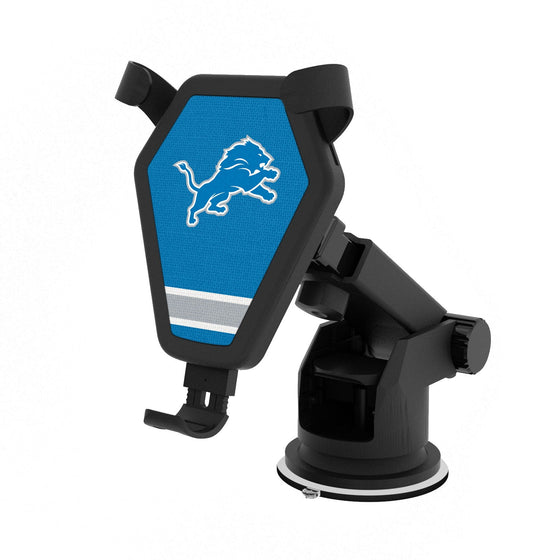 Detroit Lions Stripe Wireless Car Charger - 757 Sports Collectibles