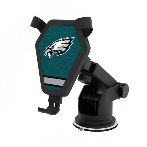 Philadelphia Eagles Stripe Wireless Car Charger - 757 Sports Collectibles