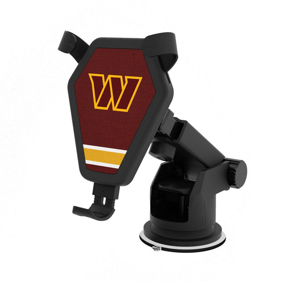 Washington Commanders Stripe Wireless Car Charger - 757 Sports Collectibles