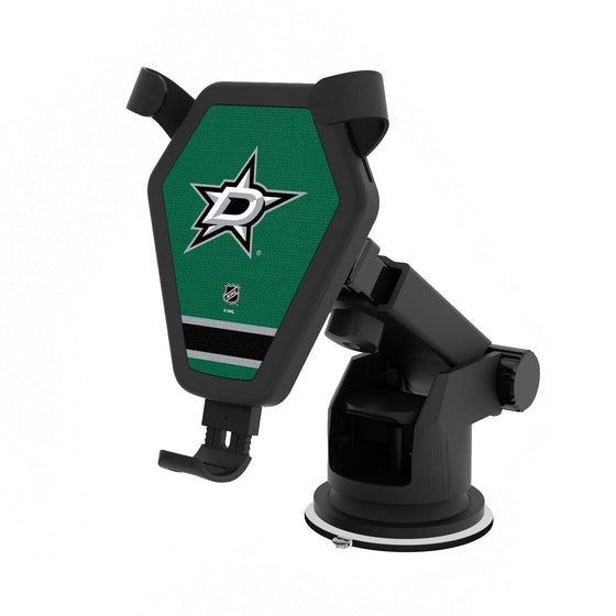 Dallas Stars Stripe Wireless Car Charger-0