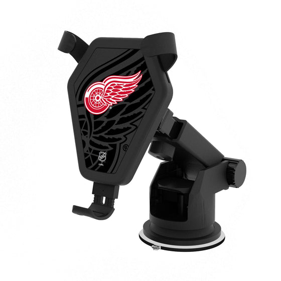 Detroit Red Wings Tilt Wireless Car Charger-0