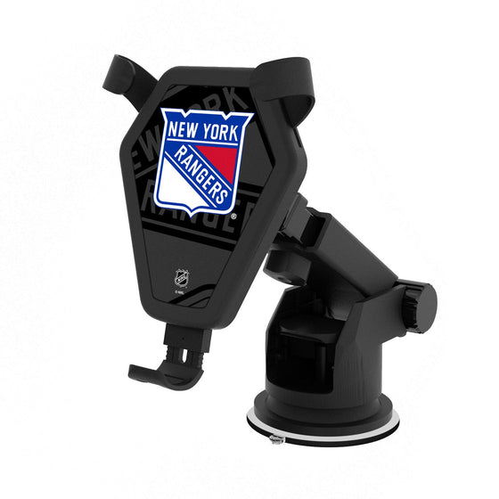 New York Rangers Tilt Wireless Car Charger-0