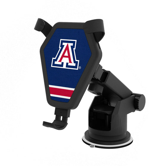 Arizona Wildcats Stripe Wireless Car Charger-0