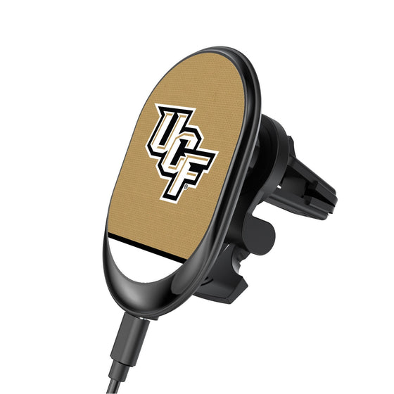 Central Florida Golden Knights Solid Wordmark Wireless Car Charger-0