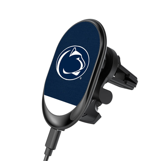 Penn State Nittany Lions Solid Wordmark Wireless Car Charger-0