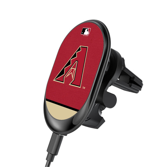 Arizona Diamondbacks Solid Wordmark Wireless Car Charger - 757 Sports Collectibles