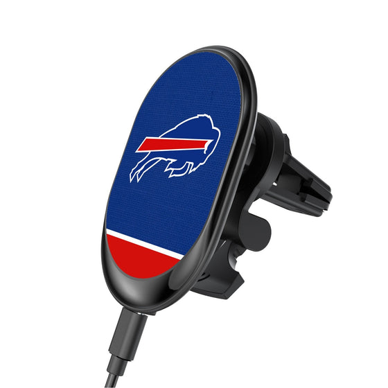 Buffalo Bills Solid Wordmark Wireless Car Charger - 757 Sports Collectibles