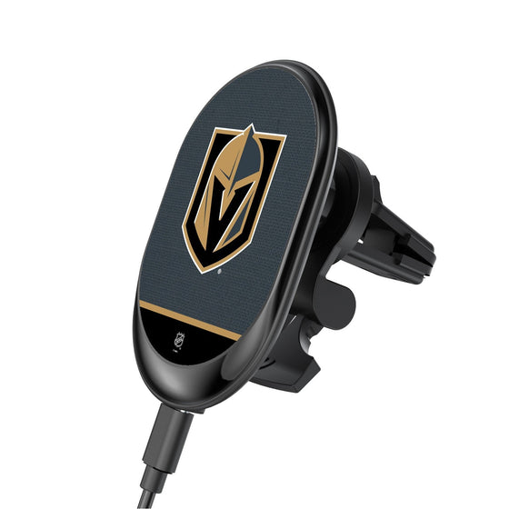 Vegas Golden Knights Solid Wordmark Wireless Car Charger-0