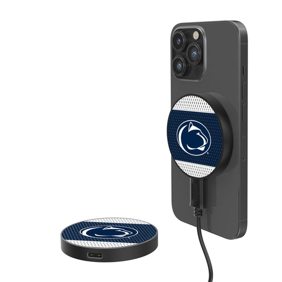 Penn State Nittany Lions Mesh 15-Watt Wireless Magnetic Charger-0