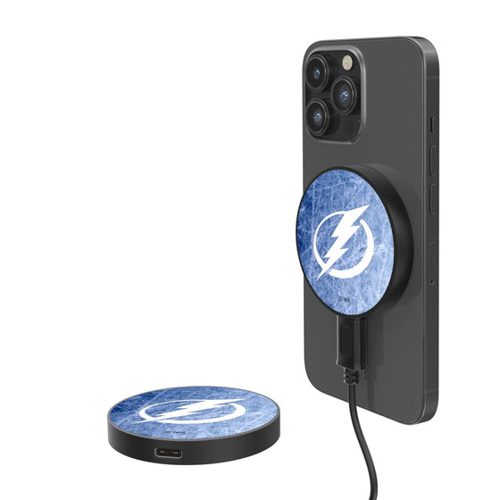 Tampa Bay Lightning Ice 15-Watt Wireless Magnetic Charger-0