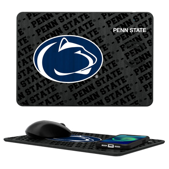 Penn State Nittany Lions Tilt 15-Watt Wireless Charger and Mouse Pad-0