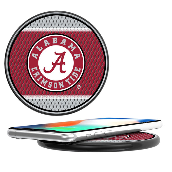 Alabama Crimson Tide Mesh 10-Watt Wireless Charger-0