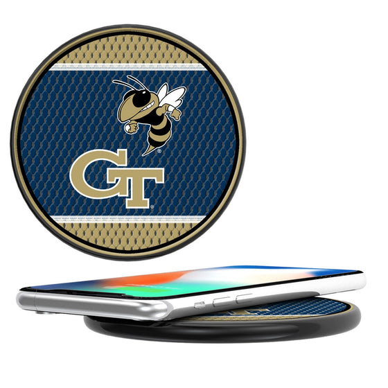 Georgia Tech Yellow Jackets Mesh 10-Watt Wireless Charger-0