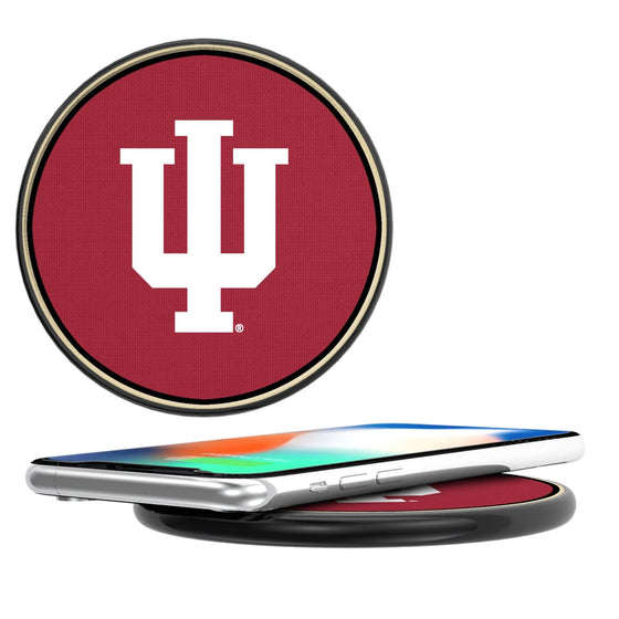 Indiana Hoosiers Solid 10-Watt Wireless Charger-0