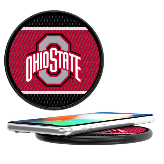 Ohio State Buckeyes Mesh 10-Watt Wireless Charger-0