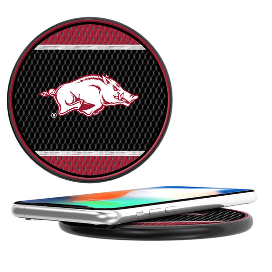 Arkansas Razorbacks Mesh 10-Watt Wireless Charger-0