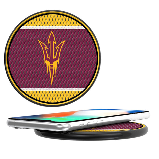 Arizona State Sun Devils Mesh 10-Watt Wireless Charger-0