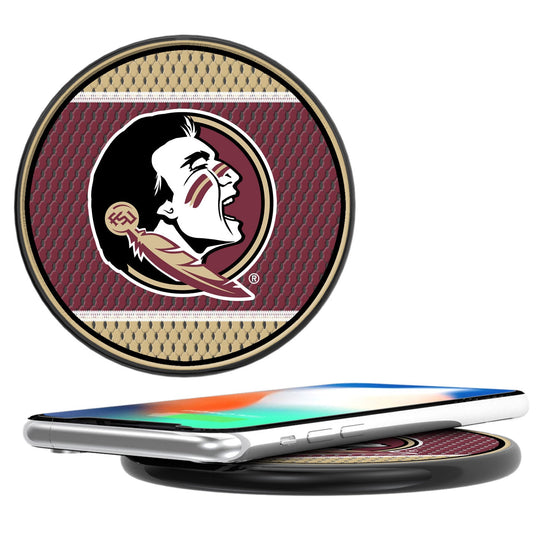 Florida State Seminoles Mesh 10-Watt Wireless Charger-0