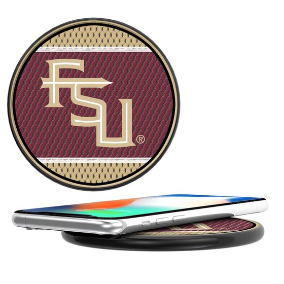 Florida State Seminoles Mesh 10-Watt Wireless Charger-0