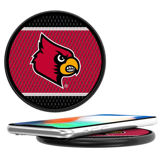 Louisville Cardinals Mesh 10-Watt Wireless Charger-0