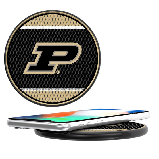 Purdue Boilermakers Mesh 10-Watt Wireless Charger-0