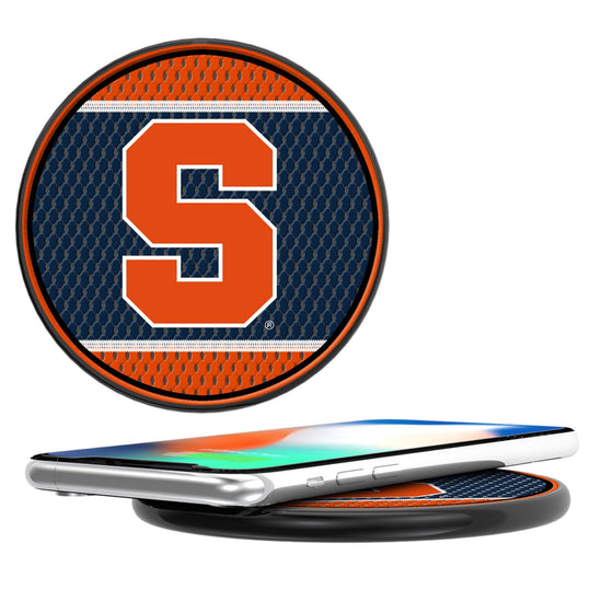 Syracuse Orange Mesh 10-Watt Wireless Charger-0