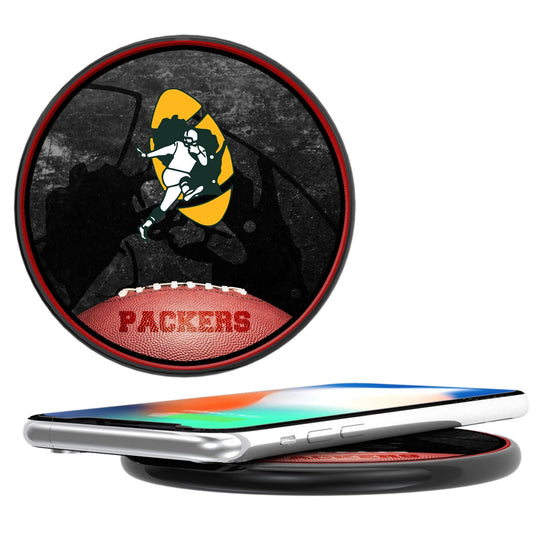 Green Bay Packers Historic Collection Legendary 10-Watt Wireless Charger - 757 Sports Collectibles