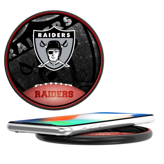 Oakland Raiders 1963 Historic Collection Legendary 10-Watt Wireless Charger - 757 Sports Collectibles