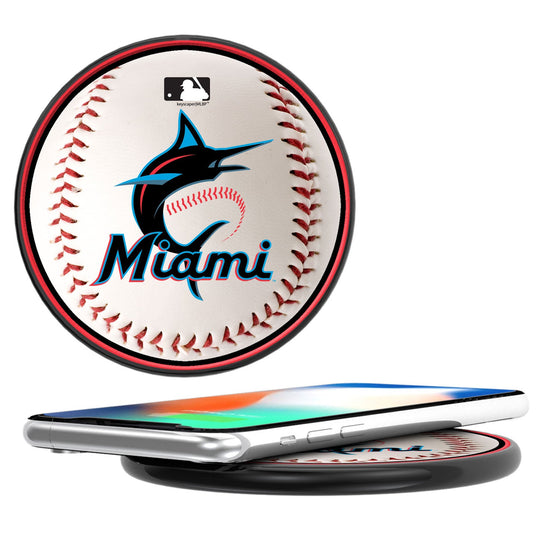 Miami Marlins Baseball 10-Watt Wireless Charger - 757 Sports Collectibles