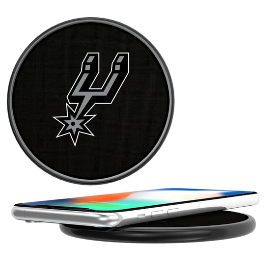 San Antonio Spurs Solid 10-Watt Wireless Charger-0