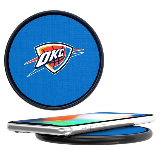 Oklahoma City Thunder Solid 10-Watt Wireless Charger-0