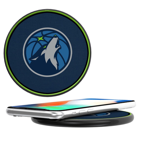 Minnesota Timberwolves Solid 10-Watt Wireless Charger-0