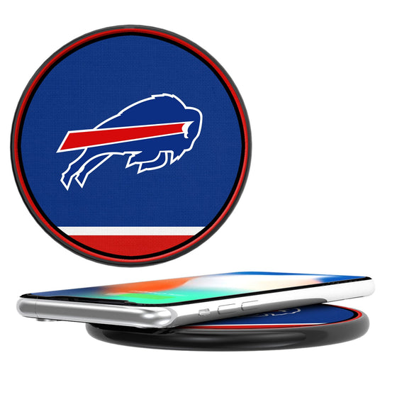 Buffalo Bills Stripe 10-Watt Wireless Charger - 757 Sports Collectibles