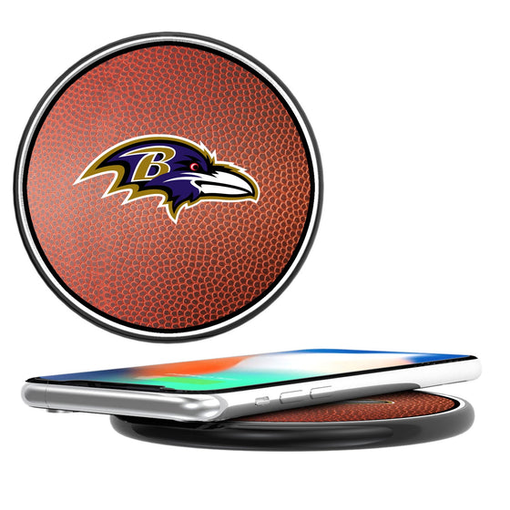 Baltimore Ravens Football 10-Watt Wireless Charger - 757 Sports Collectibles