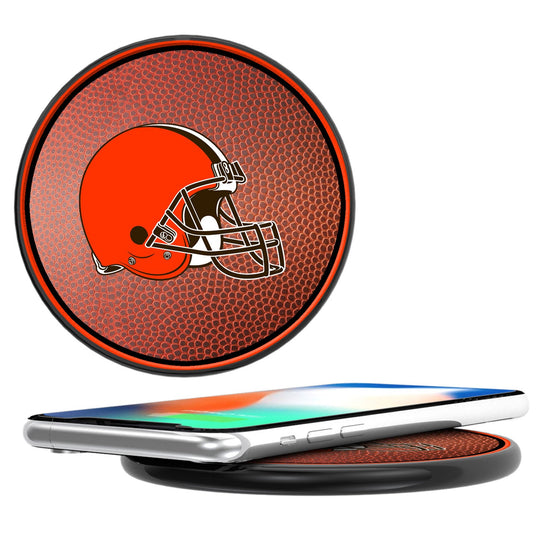 Cleveland Browns Football 10-Watt Wireless Charger - 757 Sports Collectibles