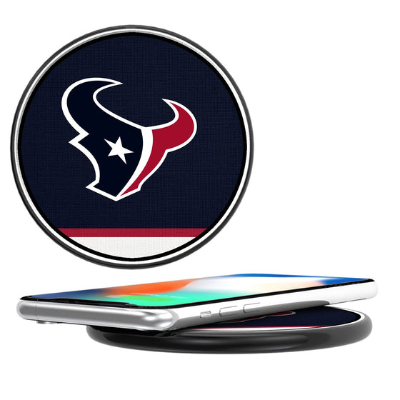 Houston Texans Stripe 10-Watt Wireless Charger - 757 Sports Collectibles