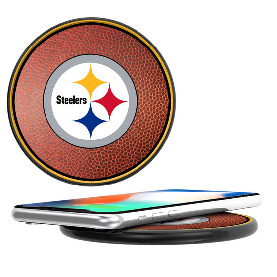 Pittsburgh Steelers Football 10-Watt Wireless Charger - 757 Sports Collectibles