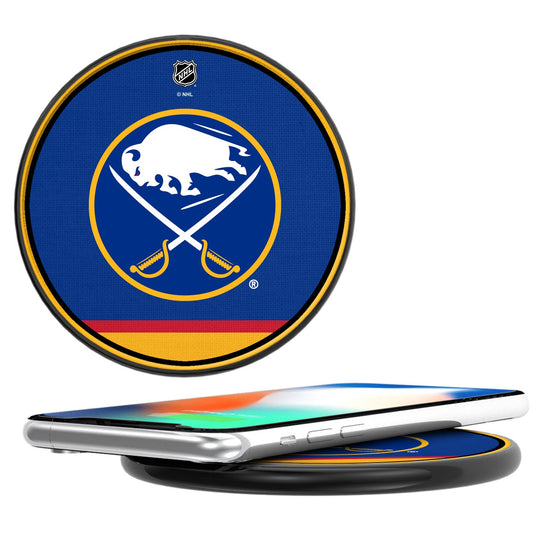 Buffalo Sabres Stripe 10-Watt Wireless Charger-0