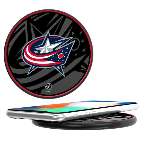 Columbus Blue Jackets Tilt 10-Watt Wireless Charger-0