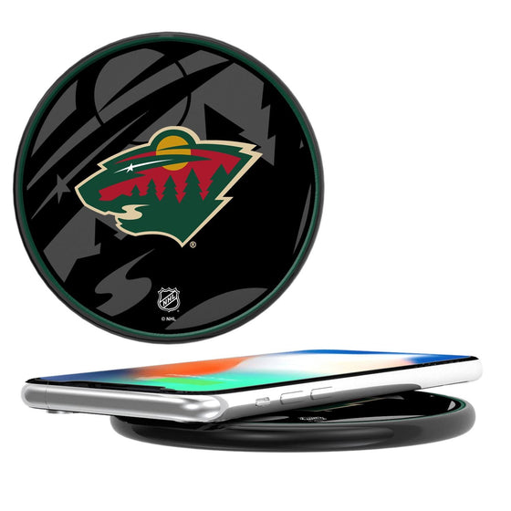 Minnesota Wild Tilt 10-Watt Wireless Charger-0