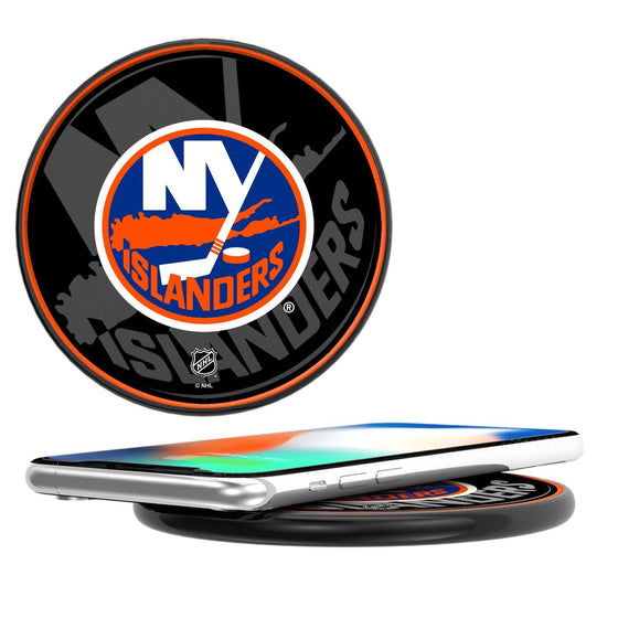 New York Islanders Tilt 10-Watt Wireless Charger-0