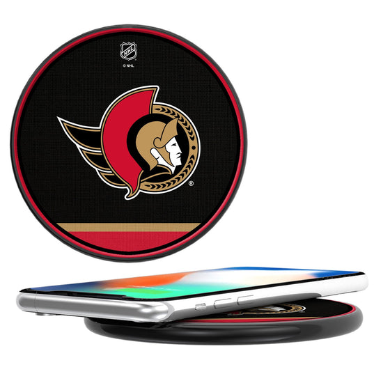 Ottawa Senators Stripe 10-Watt Wireless Charger-0