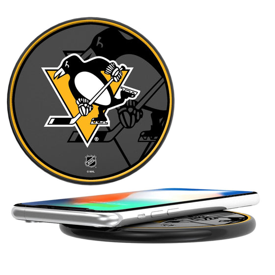 Pittsburgh Penguins Tilt 10-Watt Wireless Charger-0