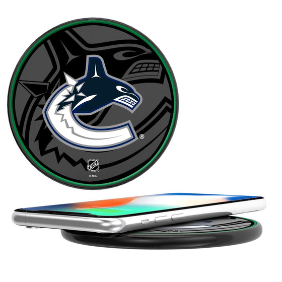 Vancouver Canucks Tilt 10-Watt Wireless Charger-0