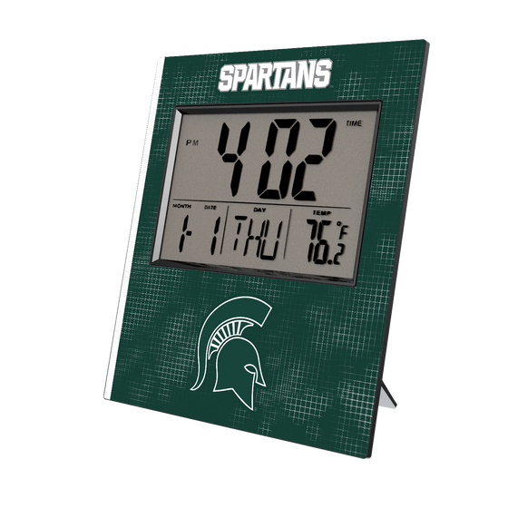 Michigan State Spartans Hatch Wall Clock-0