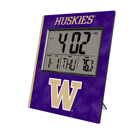 Washington Huskies Hatch Wall Clock-0