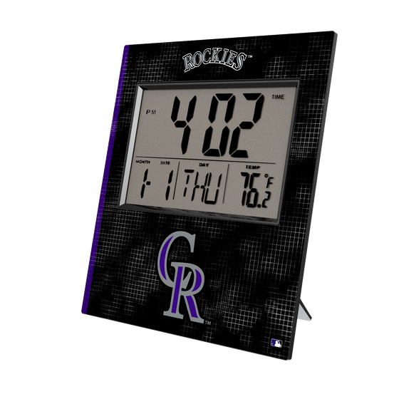 Colorado Rockies Hatch Wall Clock-0