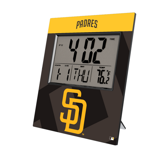 San Diego Padres Color Block Wall Clock-0